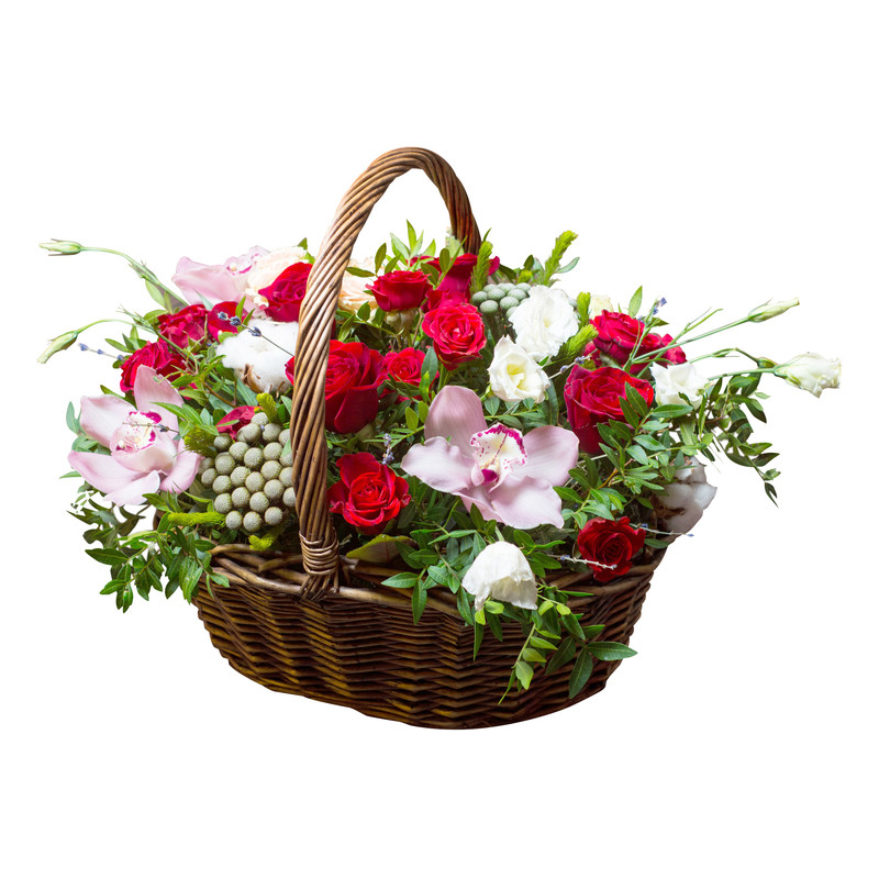 Livraison fleurs Corbeille fleurie | Vente en ligne Fleur et Fleurs