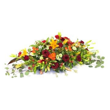 Livraison fleurs Raquette jaune/orangée | Vente en ligne Fleur et Fleurs