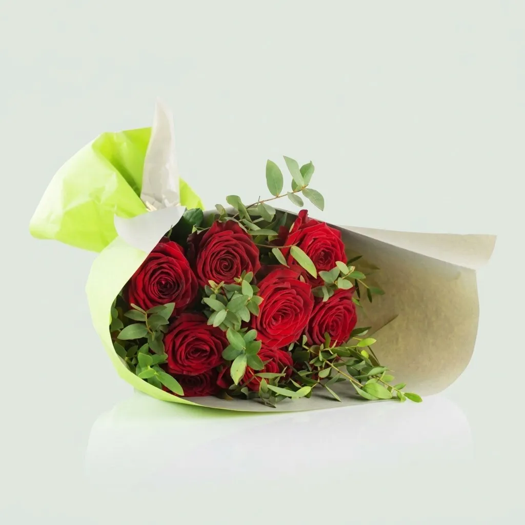 Roses rouges Domino