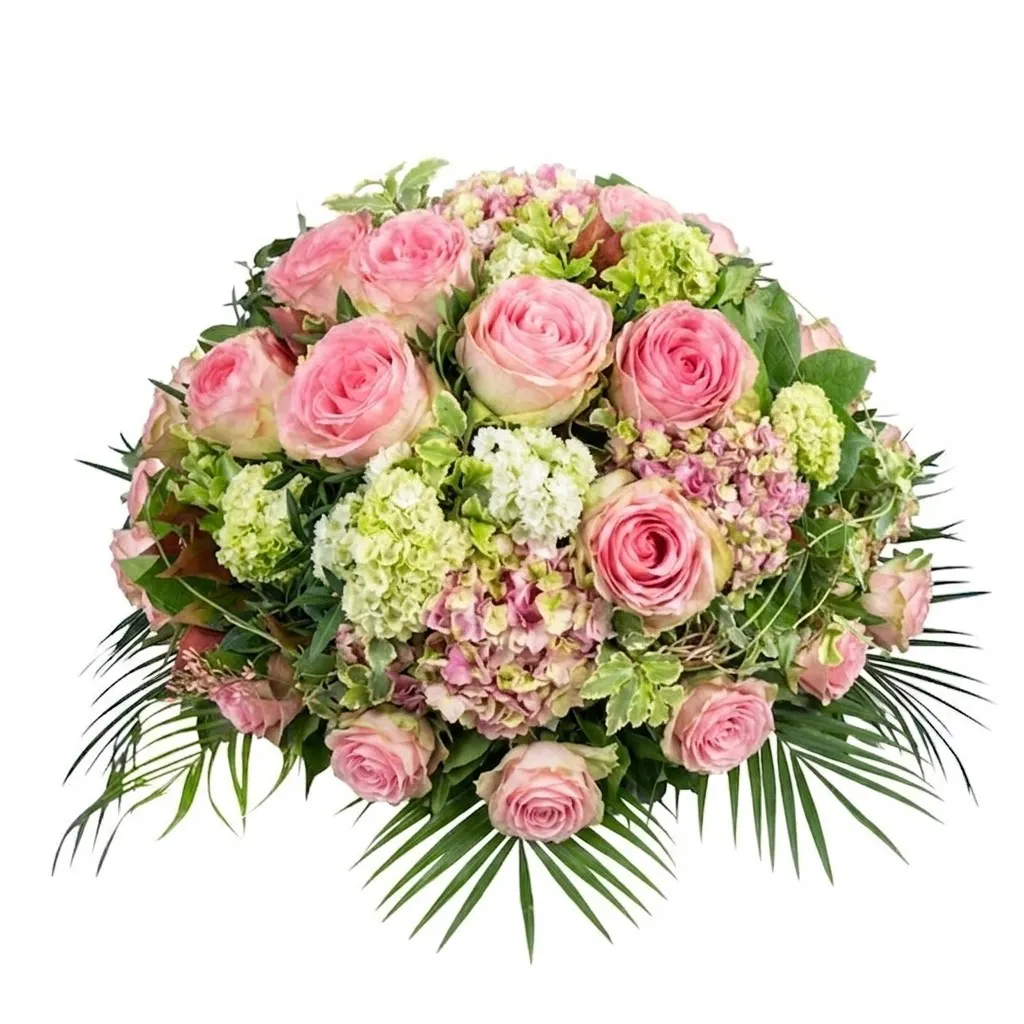 Coussin rose